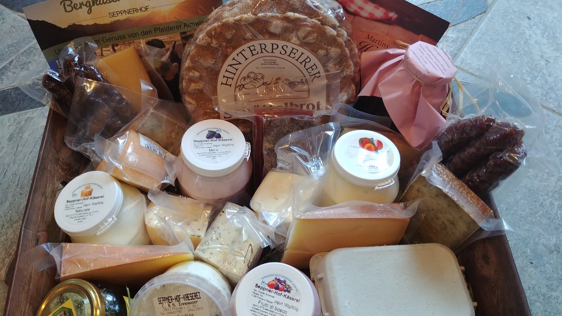 Die Käserei im Passeiertal mit Hofladen Die Käserei im Passeiertal mit Hofladen